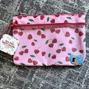 Cherry Cosmetic Bag